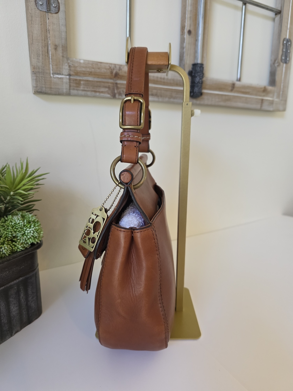 Coach Legacy 70th Anniversary Willis British Tan Leather Crossbody Shoulder Bag - Picture 7 of 16